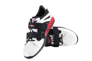 WL9501R-P (weightlifting shoes, white-red) 
