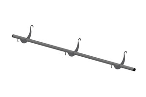 WP17SM-S0469 (Discus warehouse rack shelf insert for small discuses)