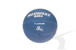 PLG-3 (rubber medicine ball 3kg)