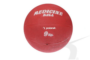 PLG-9 (rubber medicine ball 9kg)